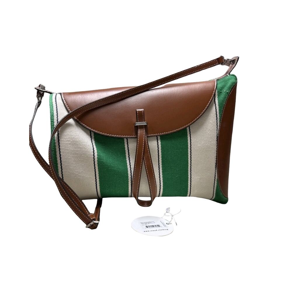 Staud Mia Shoulder Bag in Bungalow Stripe‎